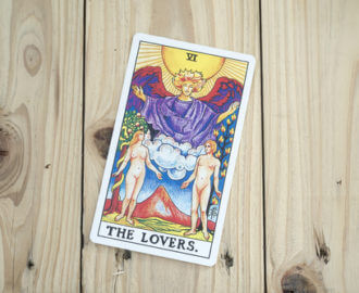 The Lovers Tarot Card.