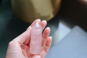 Rose Quartz Crystal for Gemini