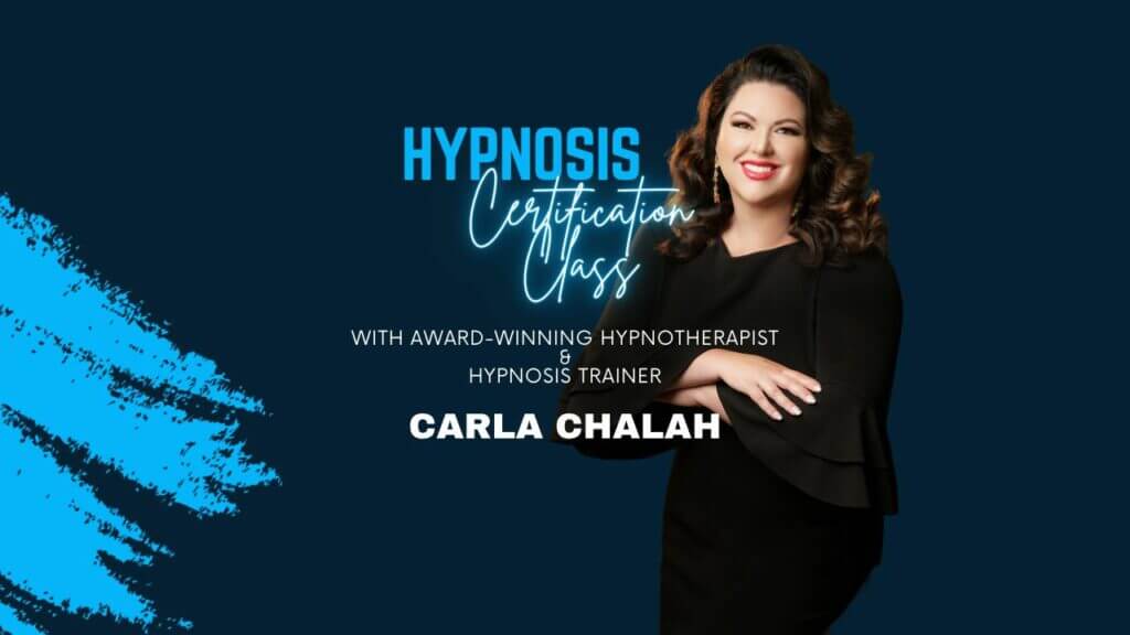 hypnosis certification class website Carla Chalah