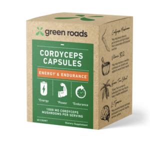 green roads cordyceps mushroom capsules