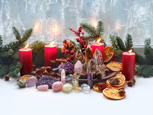 crystals for holiday stress