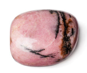 rhodonite crystal for holiday stress relief