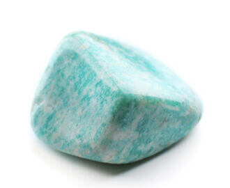 Amazonite crystal for heart chakra
