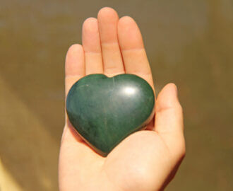 green jade for heart chakra