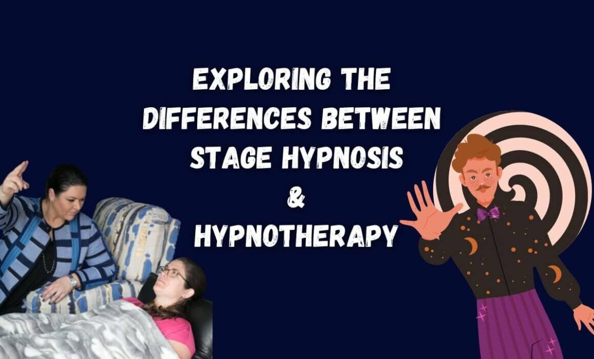 differences between stage hypnosis and hypnotherapy